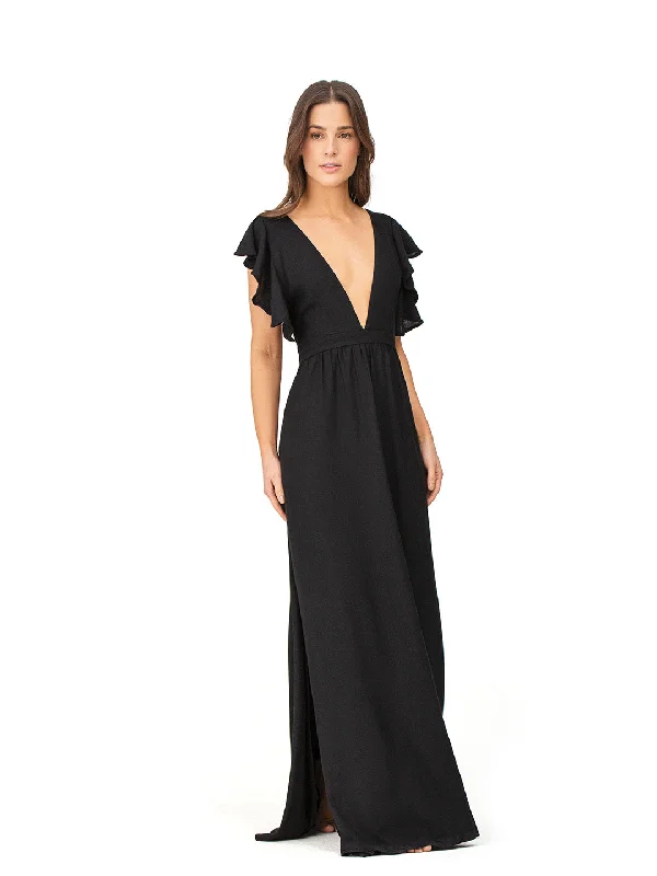Vera Long Dress - Media Luna