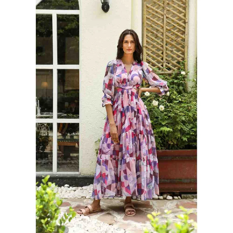 AROOP SHOP INDIA Phoebe Cut-Out Dress