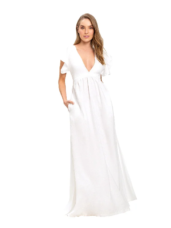 Vera Long Dress - Linen Capsule