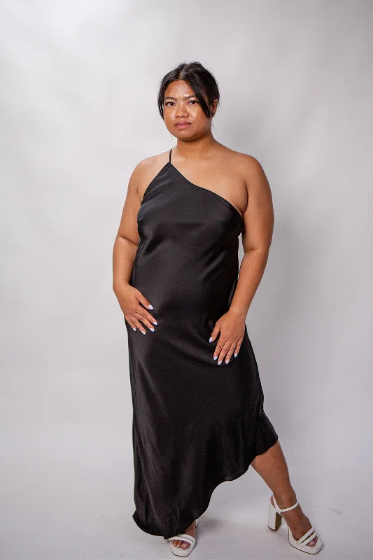 Sunset Silk Dress