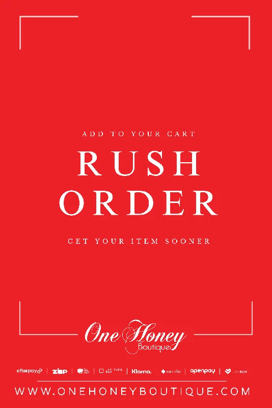 RUSH FEE | Formal or Evening Dress