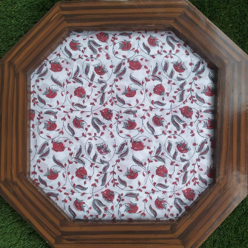 Shalvi's Hand Block Print Pure Cotton Dress Material [cut- 2.5 meters] (CRF36)