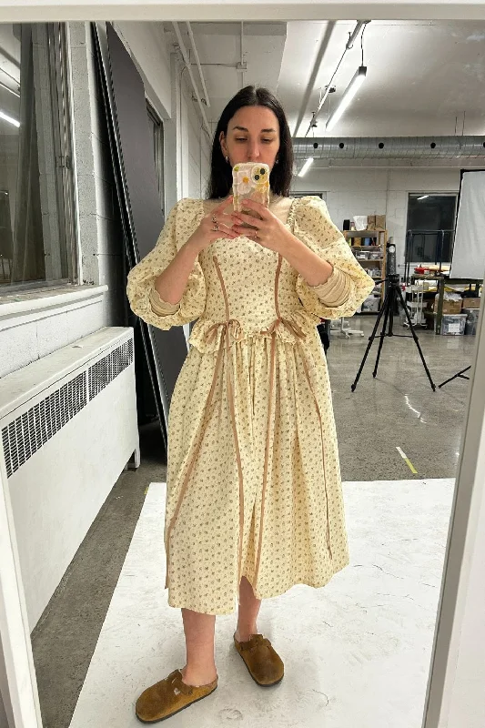 Maria Dress Cream Floral