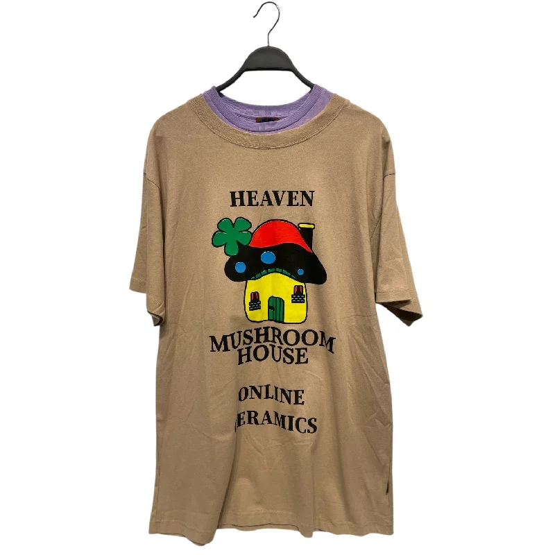 Heaven By Marc Jacobs/T-Shirt/OS/Cotton/CRM/MUSHROOM HOUSRE Hooded Caped Shawl Collar