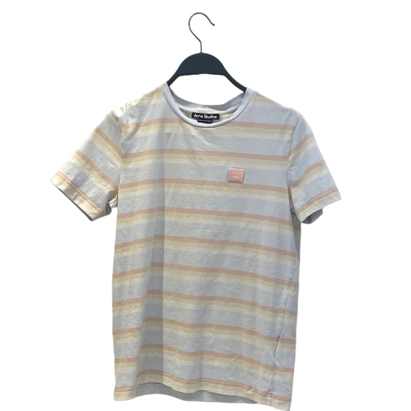 Acne Studios/T-Shirt/XS/Stripe/Cotton/MLT/ Hooded Caped Shawl Collar