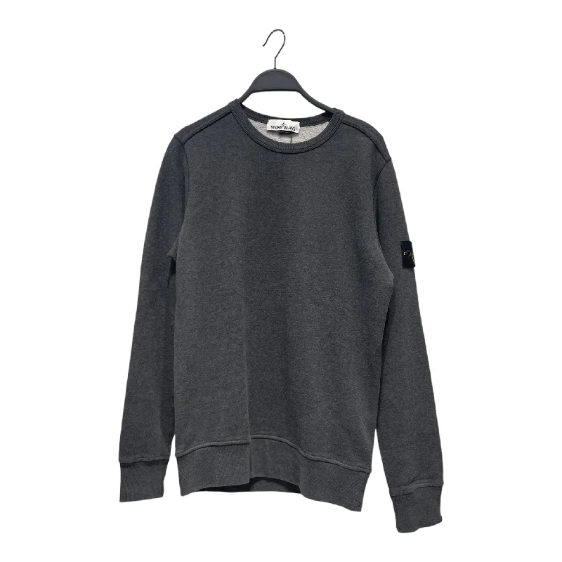 STONE ISLAND/T-Shirt/S/Cotton/GRY/ Rayon Velvet Corduroy