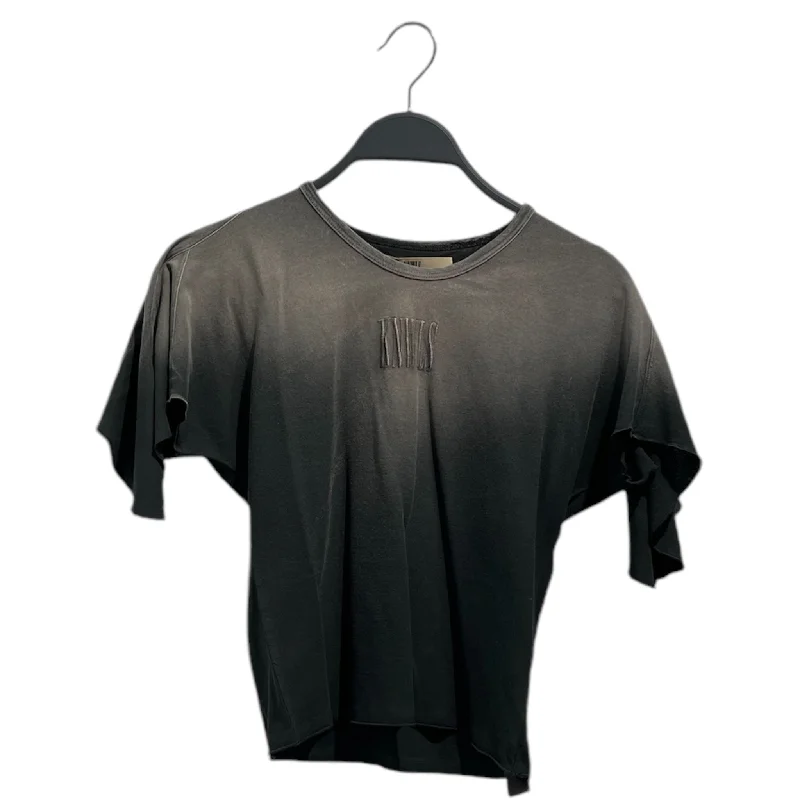 KNWLS/T-Shirt/XS/Cotton/GRY/ Layered Multi-layer Single Layer