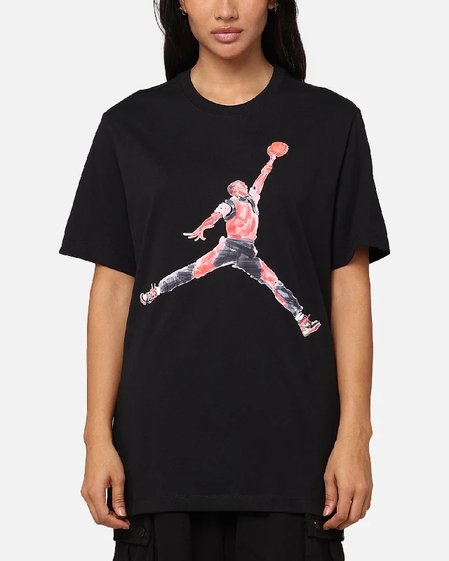 Jordan Brand T-Shirt Black Polka Dot Checkered Tartan