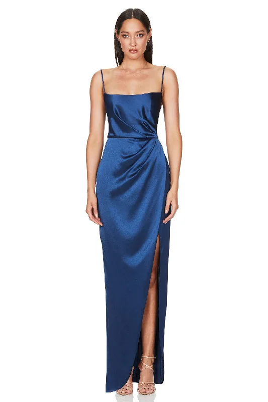 NOOKIE Amelia Gown (Midnight) - RRP $299 empire Waist empire