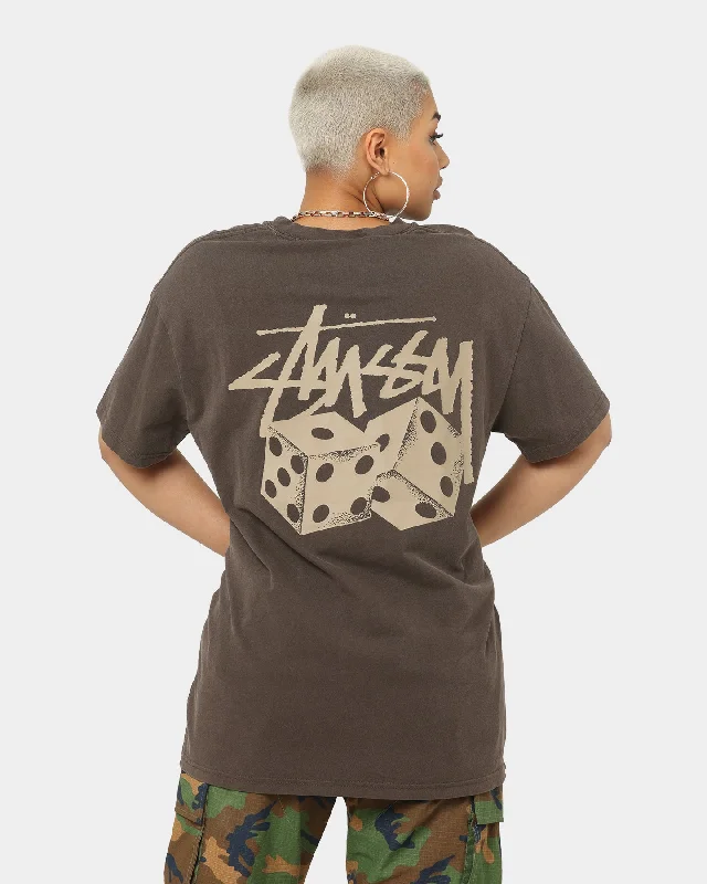 Stussy Pair Of Dice T-Shirt Pigment Iron Plaid T-Shirt Polka Dot Checkered