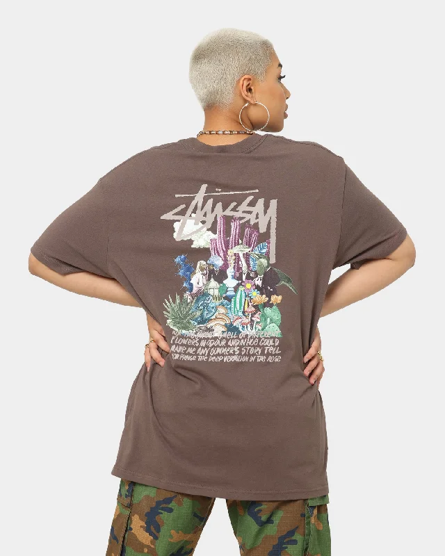 Stussy Psychedelic T-Shirt Pigment Iron Ribbed Striped Patterned