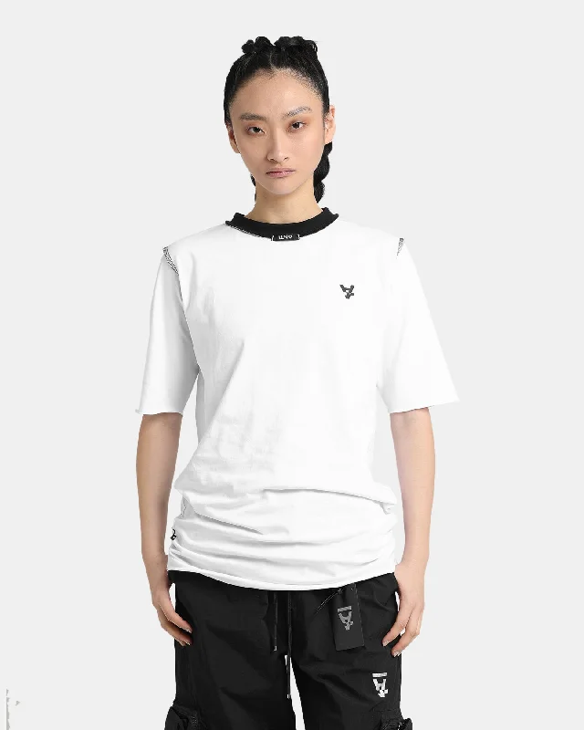 The Anti Order Warsaw Ars T-Shirt White Satin Blend Silk Blend Wool Blend