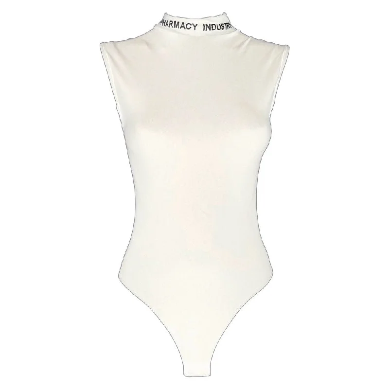 White Nylon Tops & T-Shirt Hooded Caped Shawl Collar