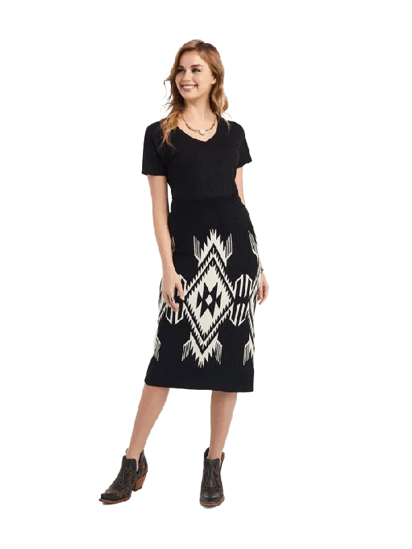 Ariat Women's Chimayo Sweater Skirt Fleece Fabric Down Fabric Feather Fabric