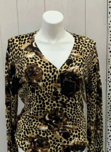 Brown Womens Size XL Sweater Modern Contemporary Chic