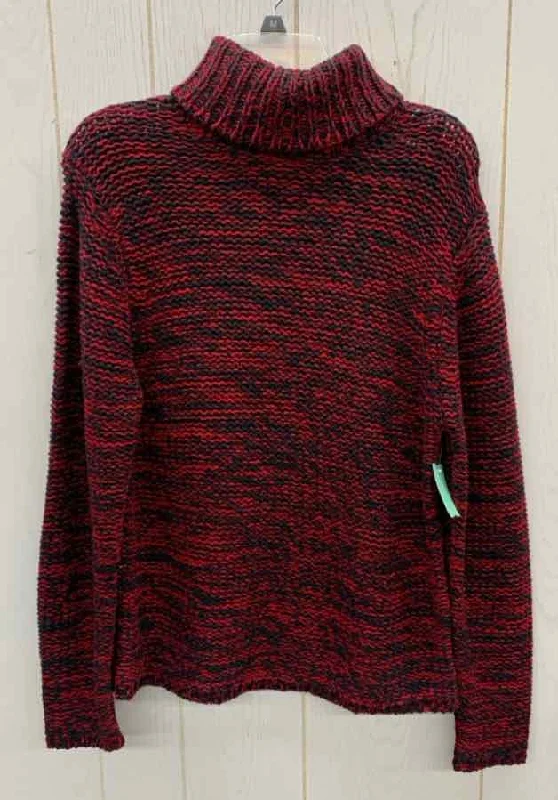 III State Red Womens Size L Sweater Sweater Knitwear Pullover