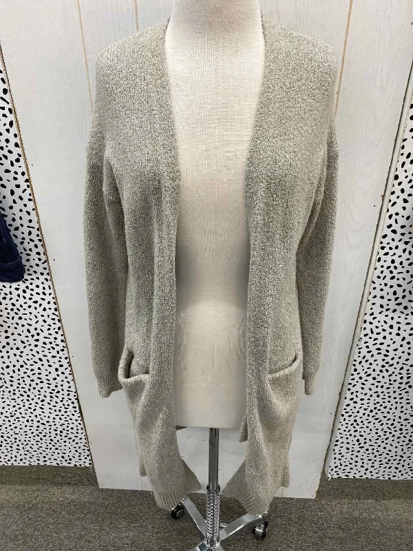 Old Navy Taupe Womens Size XS Sweater Fleece Sweater Nylon Polyester