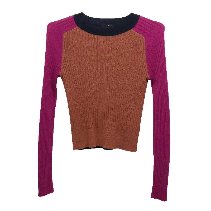 Rag & Bone Sweater - Women's S Boat Neck Shawl Collar Notched Collar