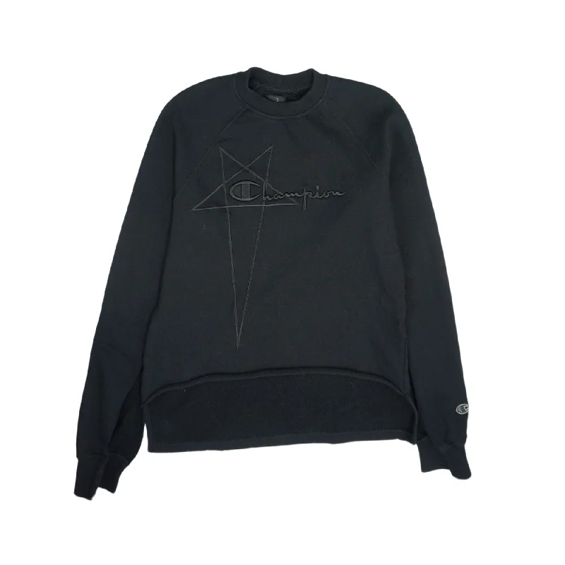 Rick Owens x Champion Sweater - Women's XS Terry Blend Velvet Blend Canvas Blend