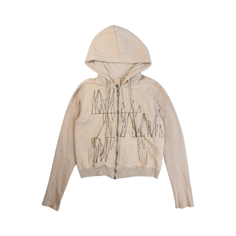 Rick Owens Zip-Up Sweater - Women's S Stylish Fashionable Trendy