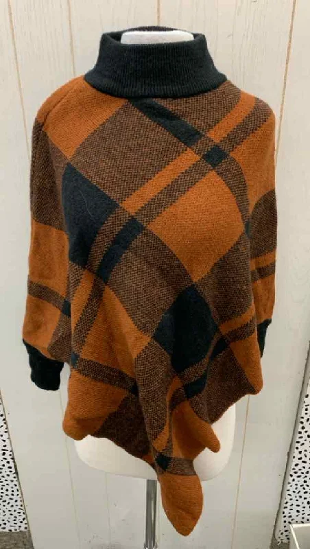 Shein Brown Womens Size Small Sweater Boxy Sweater Fitted Sweater A-Line