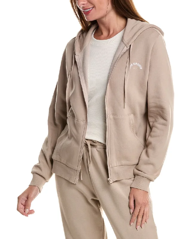 THE UPSIDE Silvermoon Maggie Hoodie Hoodie with Thumb Holes Functional Cozy