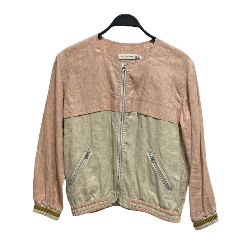 ISABEL MARANT ETOILE/Jacket/42/Linen/PNK/ Jacket Blazer Coat