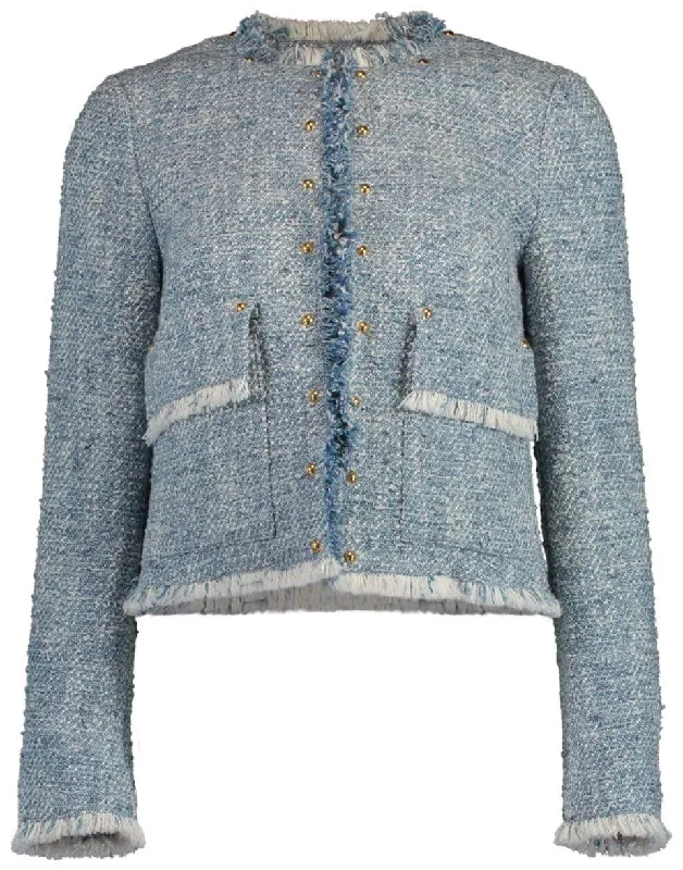 Banati Tweed Jacket Embroidered Jacket Appliqued Jacket Beaded Jacket