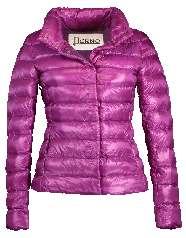Classic Nylon Fitted Jacket Quilted Jacket Puffer Jacket Insulated Jacket