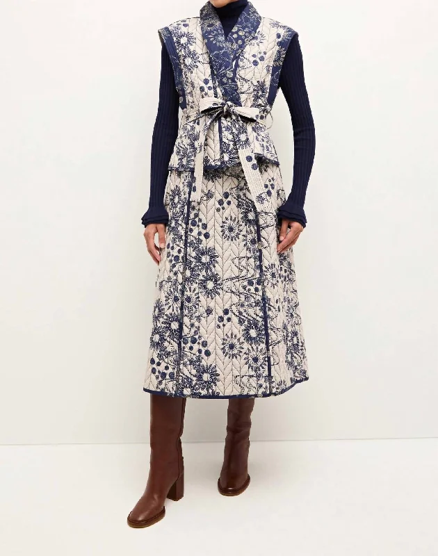 Martina Convertible Jacket In Solstice V-Neck Jacket Boat Neck Jacket Square Neck Jacket