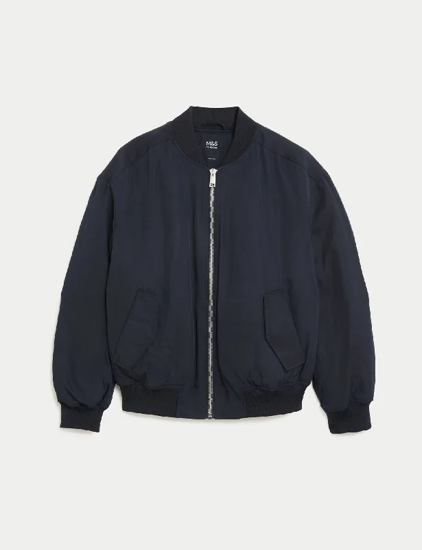 Padded Bomber Jacket Rayon Fabric Velvet Fabric Corduroy Fabric