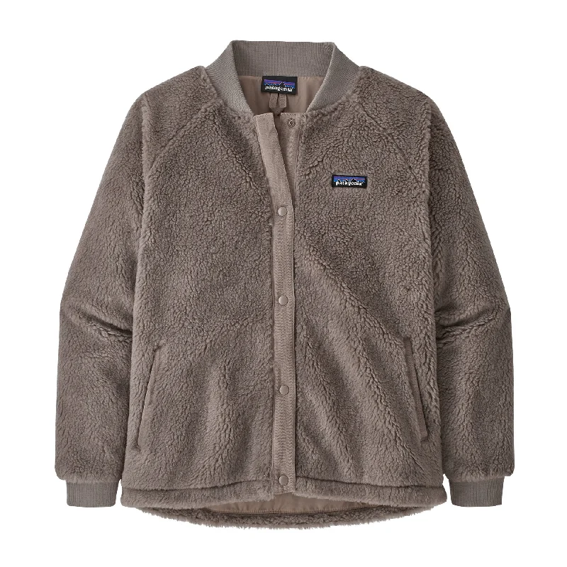 Women's Recycled Sherpa Bomber Jacket Mesh Jacket Canvas Jacket Denim Jacket