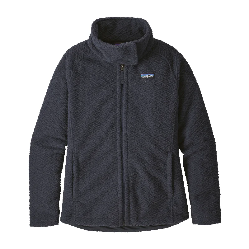 W's Diamond Capra Jacket A-Line Jacket Boat Neck Shawl Collar