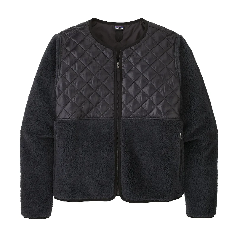 W's Recycled Sherpa Hybrid Jacket Corduroy Jacket Velvet Jacket Brocade Jacket