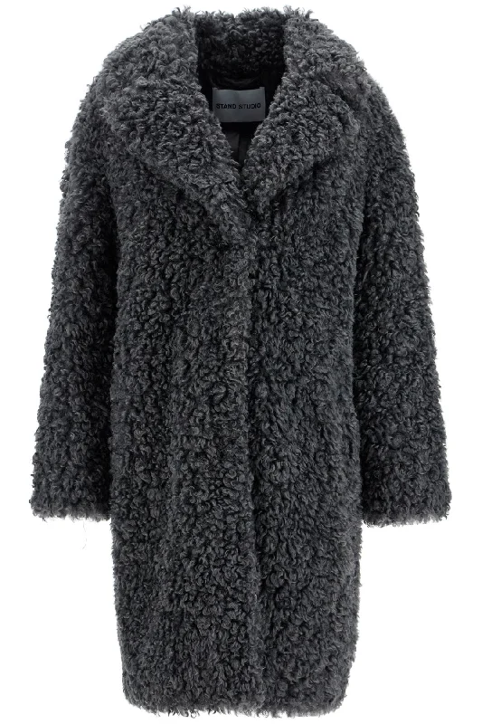 Camille Cocoon Coat  - Grey Fashionable Blazer Coat