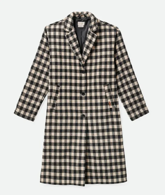 Cicely Coat - Biscotti Plush Faux Fur Bolero