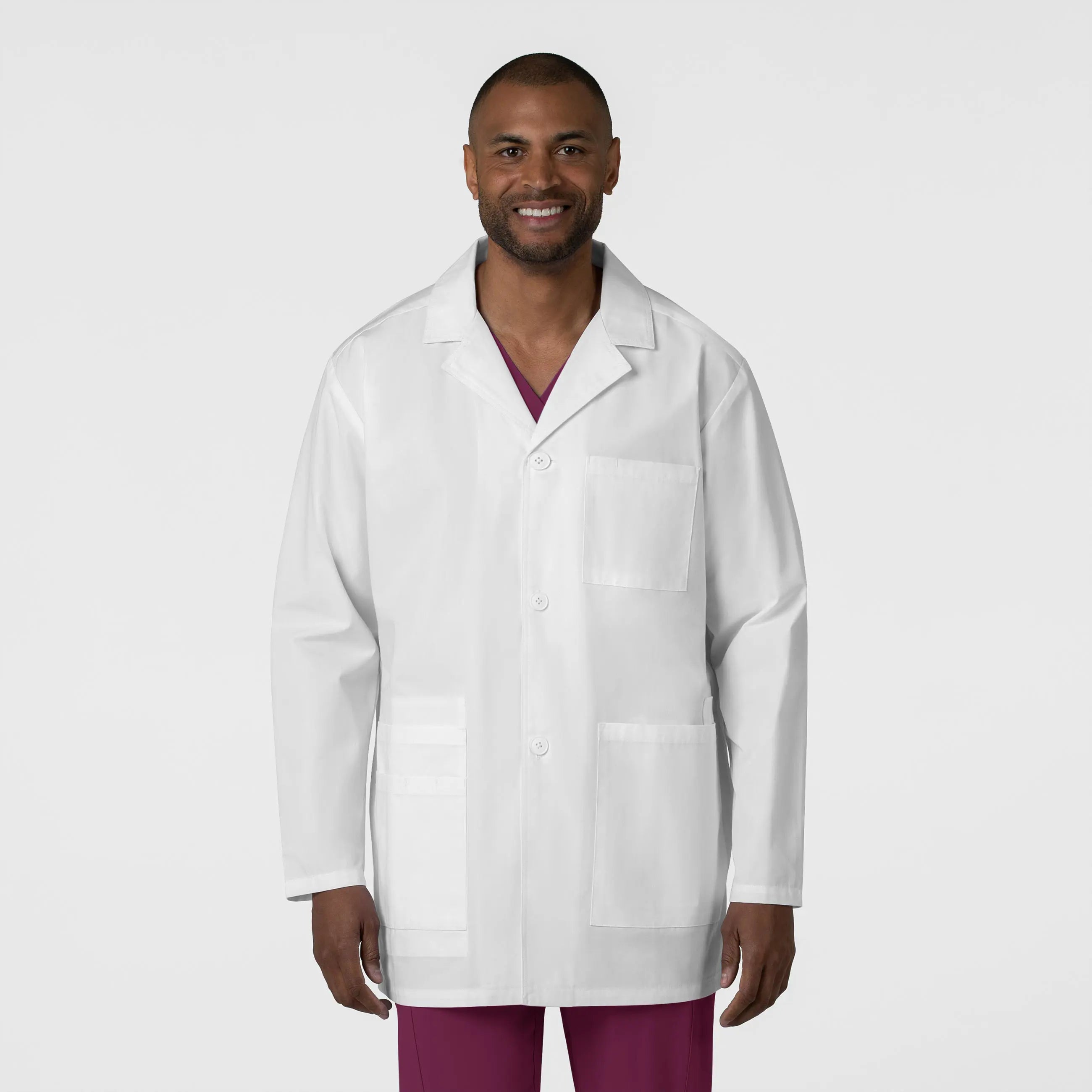 Wink Unisex Iconic Lab Coat - White Waterproof Hiking Jacket