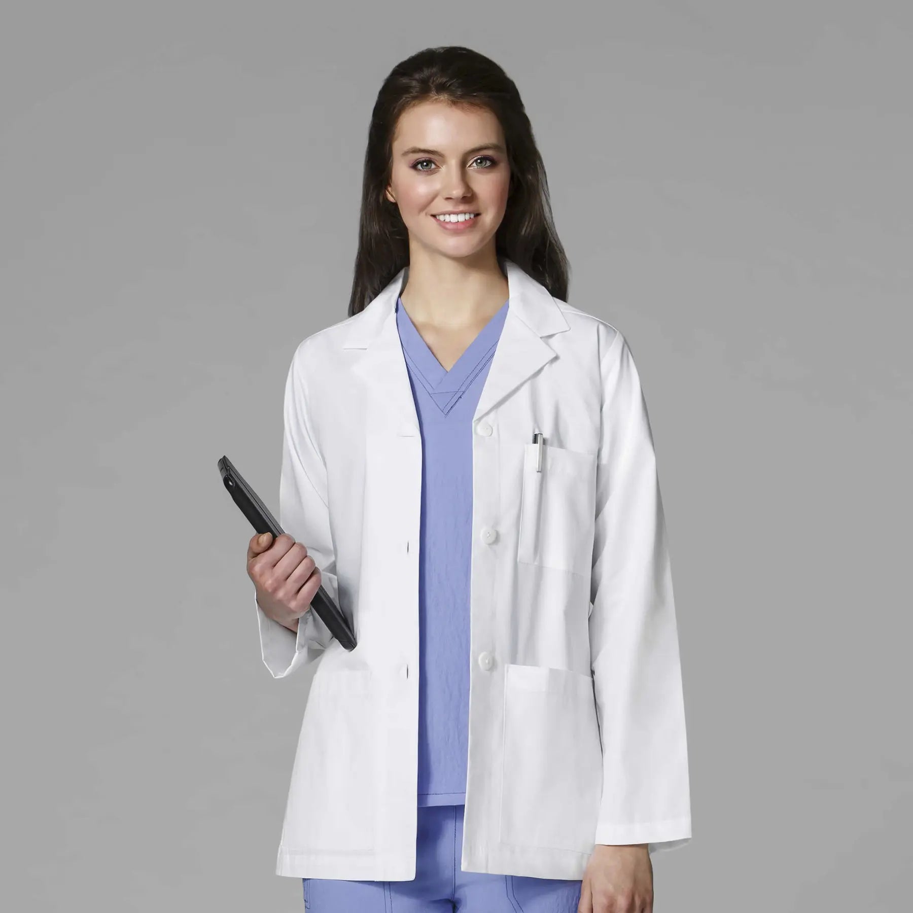 Wink Women's Consultation Coat - White Warmth-Enhanced Parka