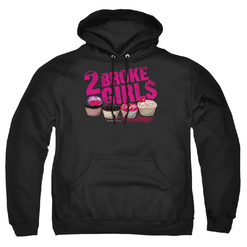 2 Broke Girls Cupcakes - Pullover Hoodie Bell Sleeve Stylish