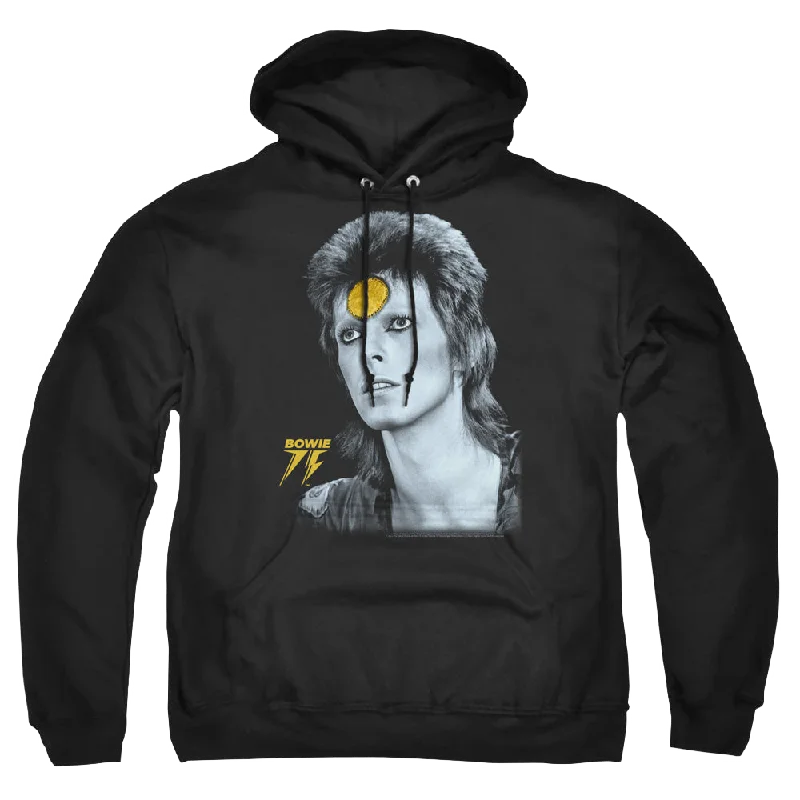 David Bowie Golden Bowie - Pullover Hoodie Polo Neck Sweater