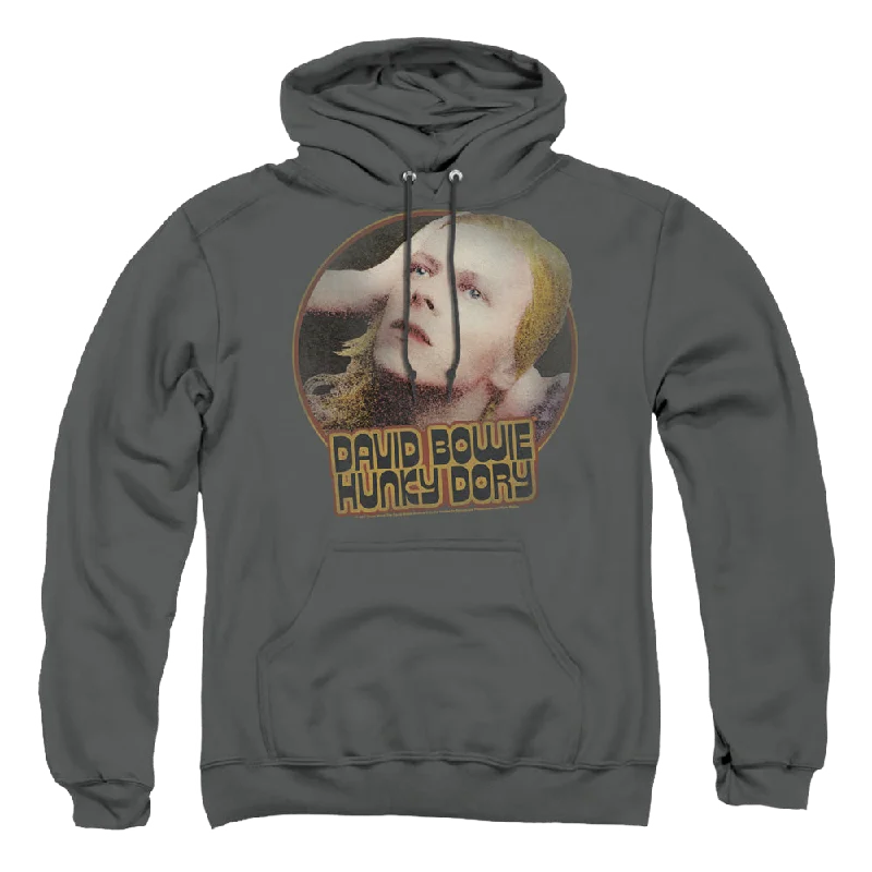 David Bowie Hunky Dory Circle - Pullover Hoodie Square Neck Pullover