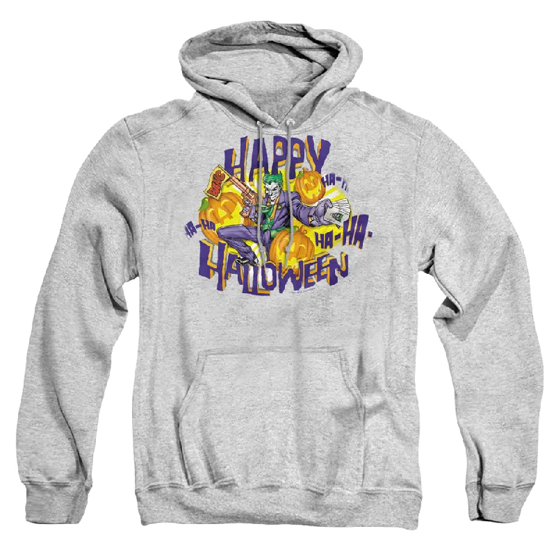 DC Batman Ha Ha Halloween - Pullover Hoodie Asymmetrical Hem Sweater