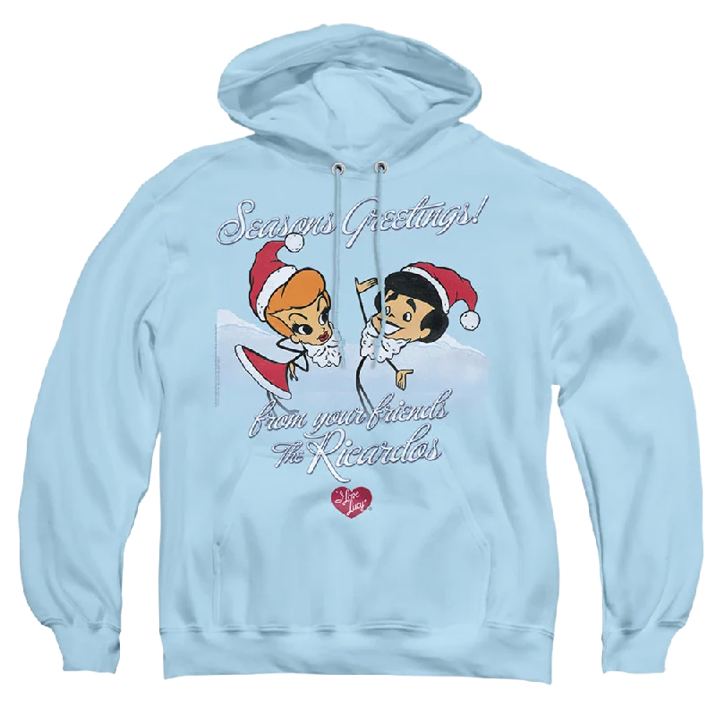 I Love Lucy Animated Christmas - Pullover Hoodie Spaghetti Sleeve Top