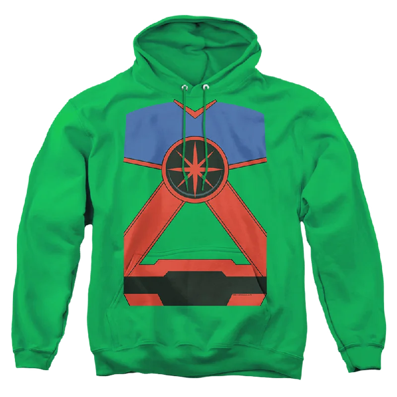 Martian Manhunter Martian Mh - Pullover Hoodie Halter Neck Top