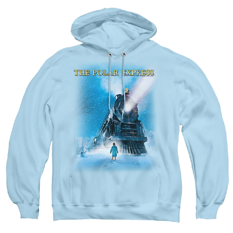 Polar Express Big Train - Pullover Hoodie Sheath Sleeve Elegant