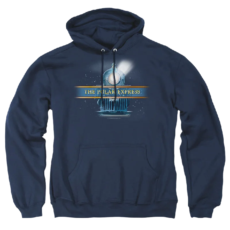 Polar Express Rain Logo - Pullover Hoodie Saggy Sleeve Comfort