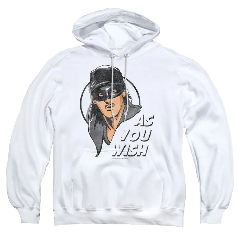 Princess Bride, The As You Wish - Pullover Hoodie Notched Neck Pullover