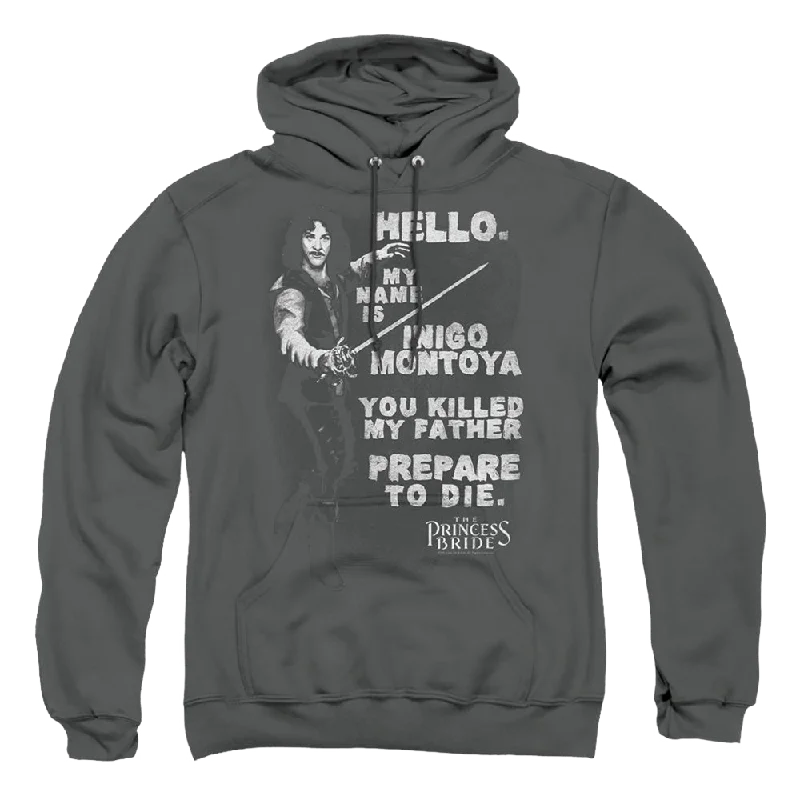 Princess Bride, The Hello Again - Pullover Hoodie Lantern Sleeve Elegant