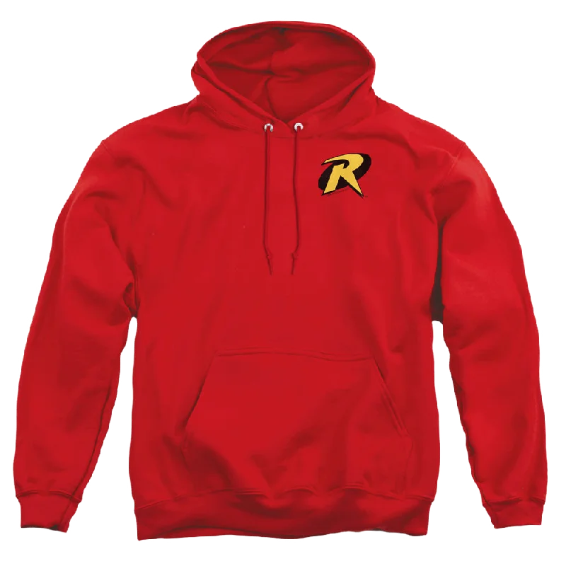 Robin Robin Logo - Pullover Hoodie Crew Neck Wool