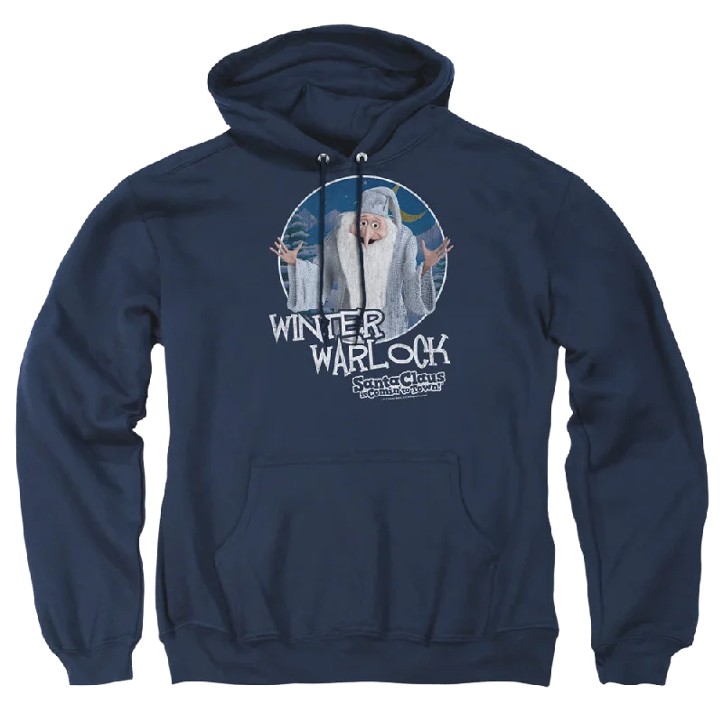 Santa Claus is Comin' to Town Winter Warlock - Pullover Hoodie Solo Sleeve Pullover